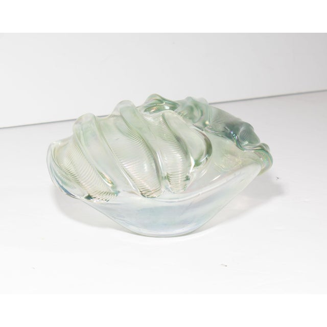 Contemporary 1981 Art Glass Vase by Frederick Warren For Sale - Image 3 of 8