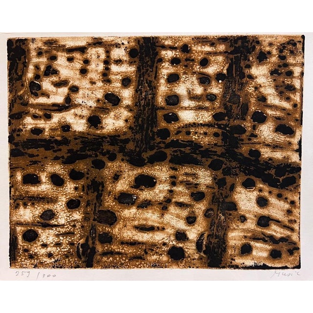 Zoran Antonio Music, Shadow Over the Carse, 1958, Engraving For Sale - Image 7 of 7