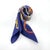 Modern 21st Century Full Set 41x41 Cm Navy Silk Scarf by Hermès For Sale - Image 3 of 15