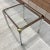 Chrome Chrome Brass Waterfall Table From Belgo Chrome For Sale - Image 8 of 13