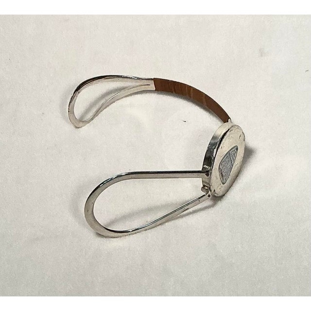 Vintage Silver-Plated Wine Bottle Holder/Caddy by Eisenberg Lozano Germany, Circa 1960s For Sale In Greenville, SC - Image 6 of 12