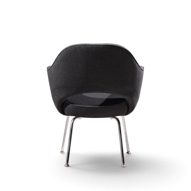 Eero Saarinen for Knoll Mid Century Executive Dining Chairs - Set of 4 For Sale - Image 9 of 12