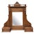 Late-19th Century Italian Veneered Walnut Stand Mirror with Drawers & Selvage For Sale - Image 10 of 10
