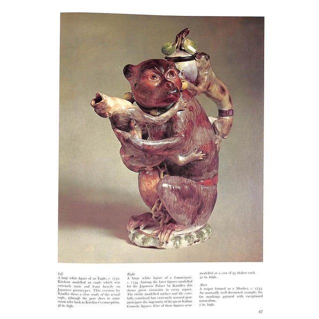 "Antique Porcelain in Color: Meissen" 1971 Morley-Fletcher, Hugo For Sale - Image 10 of 14