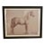 Framed Lithograph of Horse "Aga" by Alexander Lauréus For Sale