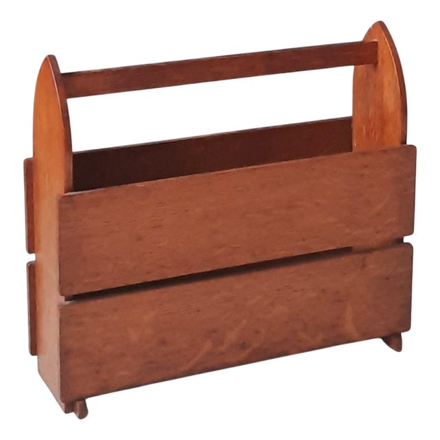 Art Deco Magazine Holder, 1930s For Sale