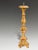 18th Century Italian Baroque Giltwood Religious Ecclesiastical Candle Stand For Sale - Image 4 of 10