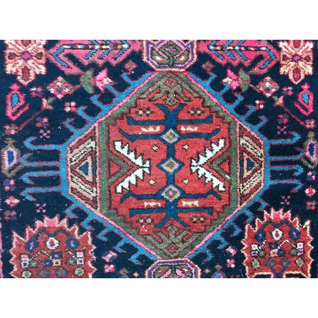 Textile Kurdish Caucasian Style Runner Rug For Sale - Image 7 of 18