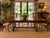 French Century Furniture Coddington Mahogany Extendable Console Dining Table With Two Drawers – 72” X 20” Closed, Expands to 40” For Sale - Image 3 of 12