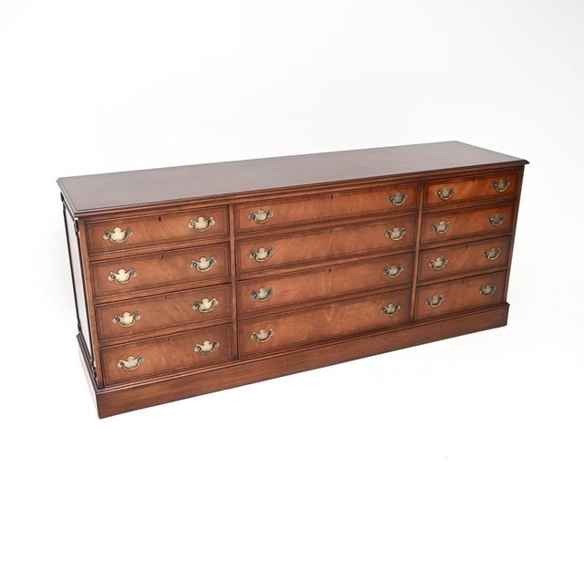 A smart and extremely well made antique Georgian style chest of drawers / sideboard, which would also be ideal for a TV...