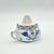 Handmade Ceramic Decorative Lemon Juicer Sculpture – Hand-Painted Iznik Tulips – Kitchen Shelf Decor Accent (Not Food Safe) For Sale - Image 13 of 13