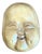 Vintage Carved Wood Smiling Face Box For Sale