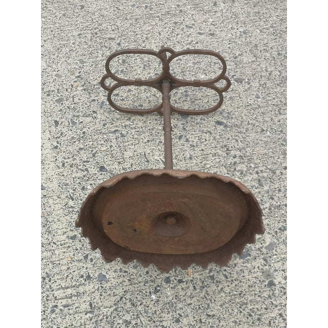 Cast Iron Umbrella Stand, 1950s For Sale - Image 6 of 7