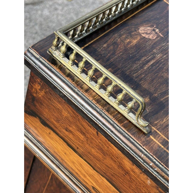 Victorian Rosewood Desk and Chair from Davenport, Set of 2 For Sale - Image 18 of 18