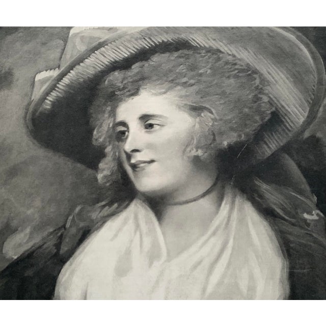 Antique Lithograph After George Romney, Lady Arabella Ward, C. 1900 For Sale - Image 12 of 15