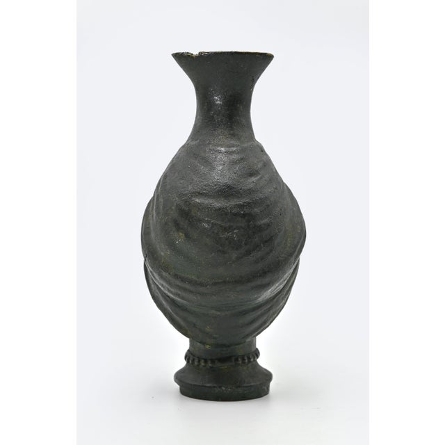Metal Bronze Sculptural Jug, Early 20th-Century For Sale - Image 7 of 8
