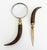 Vintage Magnifying Glass & Letter Opener Set For Sale - Image 9 of 9