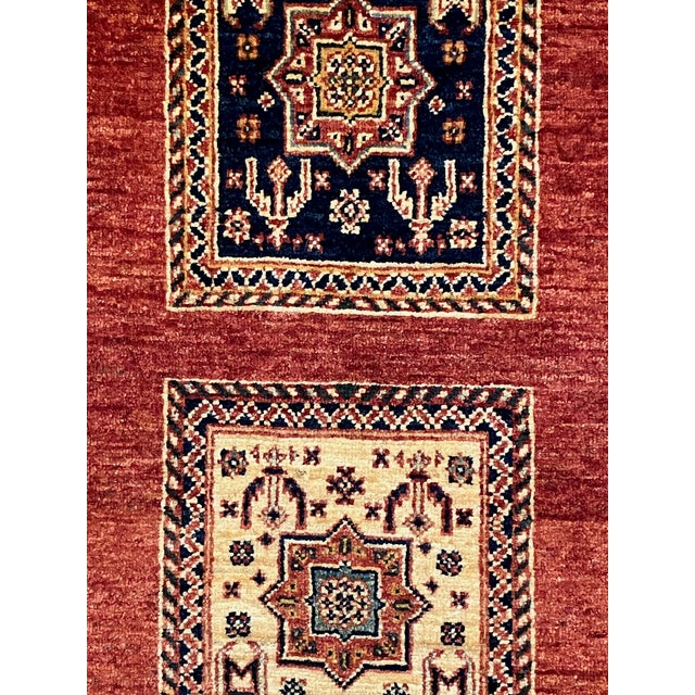 Vintage Hand-Knotted Persian Kashkoli Runner 2'10" X 7'0" For Sale In Washington DC - Image 6 of 6