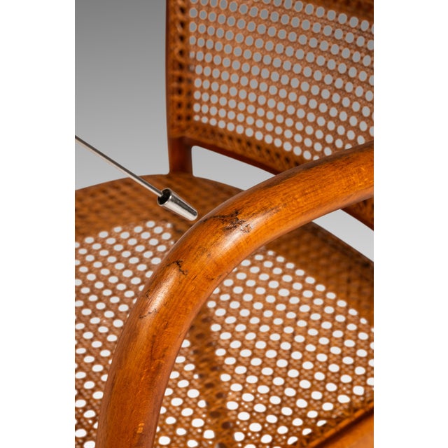 Mid-Century Modern Bentwood Model 811 "Prague" Armchair by Josef Frank Josef Hoffmann for Stendig, Czechoslovakia, C. 1960s For Sale - Image 16 of 18