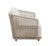 Alpine Teak Wood Outdoor Loveseat With Gray Rope Design For Sale - Image 10 of 15