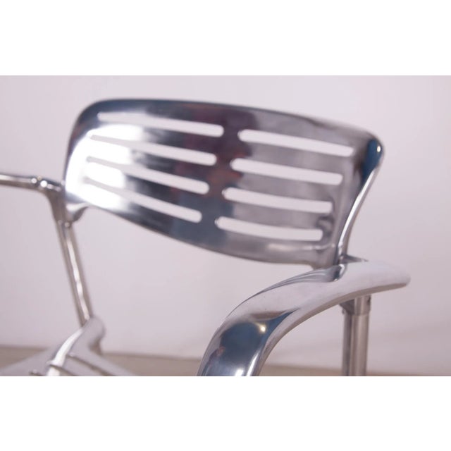 Aluminium Stackable Chairs by Jorge Pensi for Amat 3, 1980s For Sale - Image 16 of 18