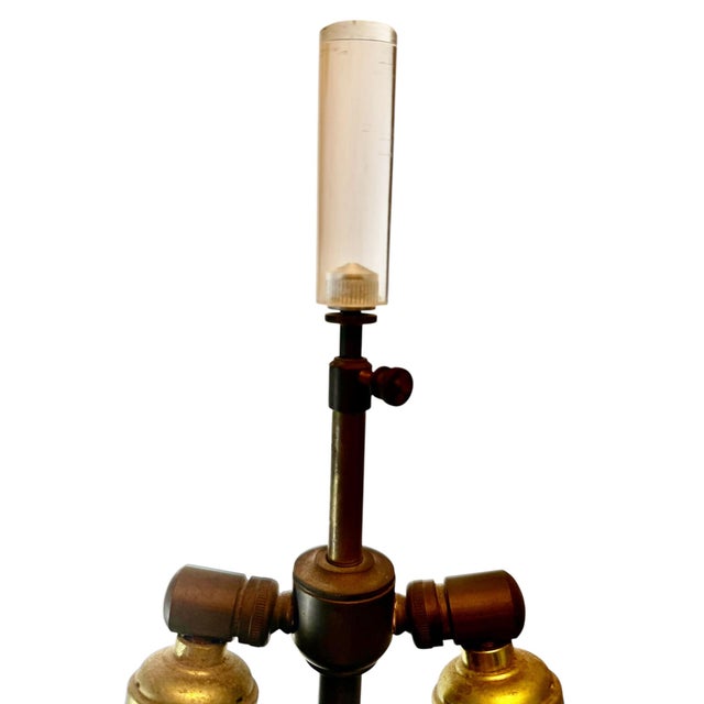 1950s 1950s Pink Chinese Hollywood Regency Lamp For Sale - Image 5 of 9