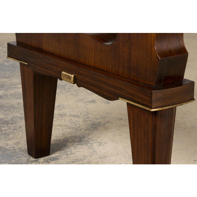 1930s French Parisian Art Deco Rosewood Dining Table For Sale - Image 10 of 18