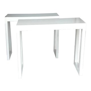 Modern Consoles Set of 2 For Sale