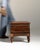 Here is a roll-top/cylinder desk, its dark mahogany, turned legs the first thing to catch the eye. The piece dates to 19th...
