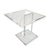 Acrylic Glass Side Table, 1980s For Sale - Image 12 of 12