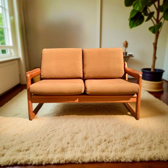 Mid-Century Modern Teak 2-Seater Sofa from Komfort, Denmark, 1960s For Sale - Image 3 of 7