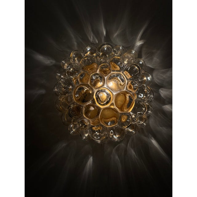 Bubble Glass Ceiling Lamp from Helena Tynell, Germany, 1970s For Sale - Image 4 of 16