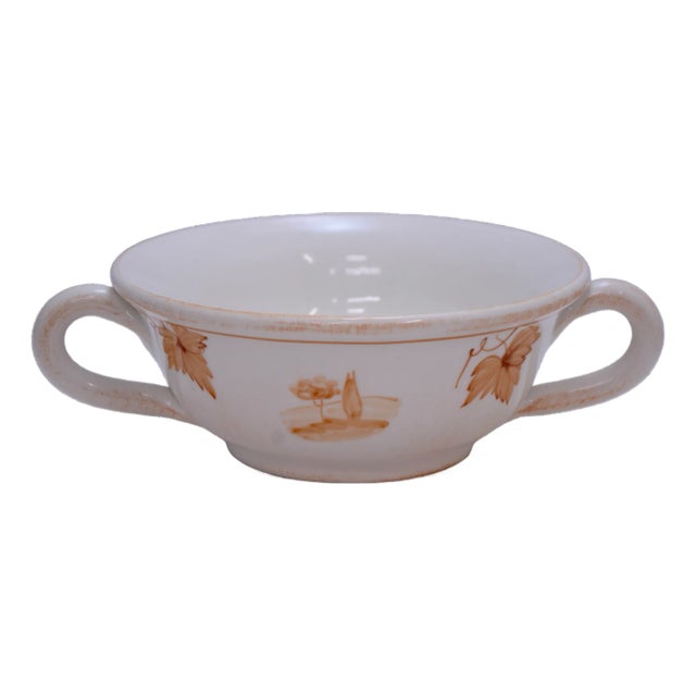 Vietri Hand Painted Italian Ceramic Bowl For Sale