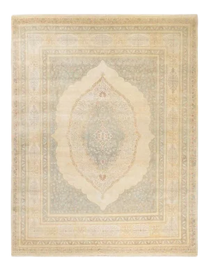 Mogul Collection Hand-Knotted Area Rug - Ivory 8' 3" x 10' 5"