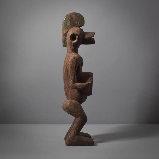 Early 20th Century Mama Mangam Female Fetish Figurine Nigeria For Sale - Image 10 of 11
