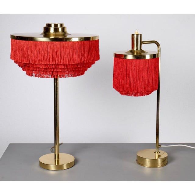 Brass Model B-140 Table Lamp by Hans-Agne Jakobsson, 1960s For Sale - Image 12 of 14