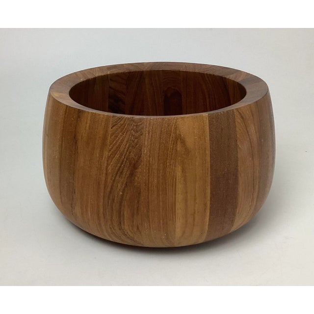 Mid-Century Modern Vintage Danish Teak Bowl by Jens Harald Quistgaard for Dansk Design - Denmark - Design Classics - 1960s For Sale - Image 3 of 6