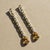 Not Yet Made - Made To Order Citrine Long Drop Earrings, Silver, Gold, Pair For Sale - Image 5 of 7