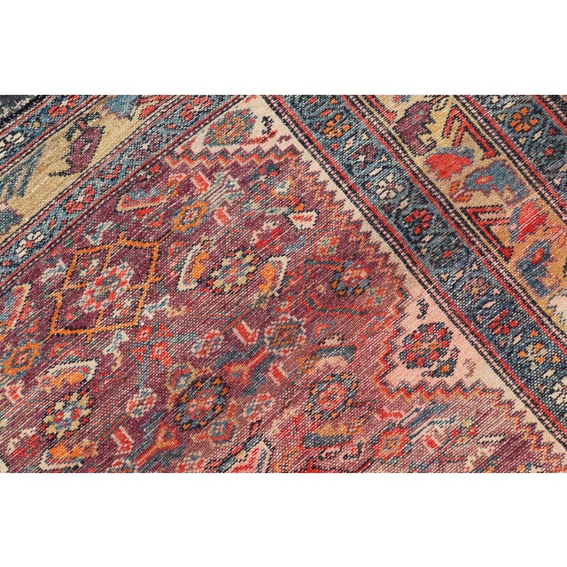 Antique Persian Fine Persian Malayer All-Over Design 3'9 X 8'0 For Sale - Image 13 of 13
