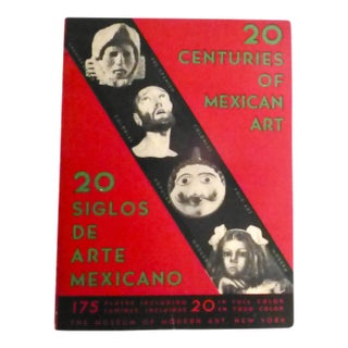 20 Centuries of Mexican Art, 1940 Moma Art Exhibit Book For Sale