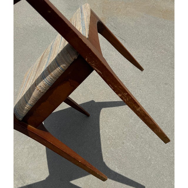 1950s Drexel 'Profile' Dining Chairs Designe by John Van Koert, Set of 4 For Sale - Image 12 of 17