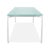 Glass and Metal Powder-Coated Desk from Interlübke For Sale - Image 10 of 11