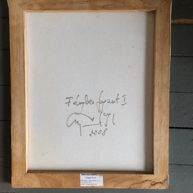 2000 - 2009 Original Contemporary Istvan Csizmadia Abstract Female Nude Painting For Sale - Image 5 of 10