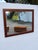 Wood Large Cherry Vanity Dresser Bathroom Wall Mirror 6584 For Sale - Image 7 of 11