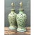Vintage Cutout Green Ceramic Table Lamps - Pair For Sale In West Palm - Image 6 of 12