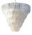 White Graniglia Petal Chandelier by Simoeng For Sale