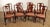 High Quality Set of 8 Solid Mahogany Frame Dining Chairs by Maitland Smith