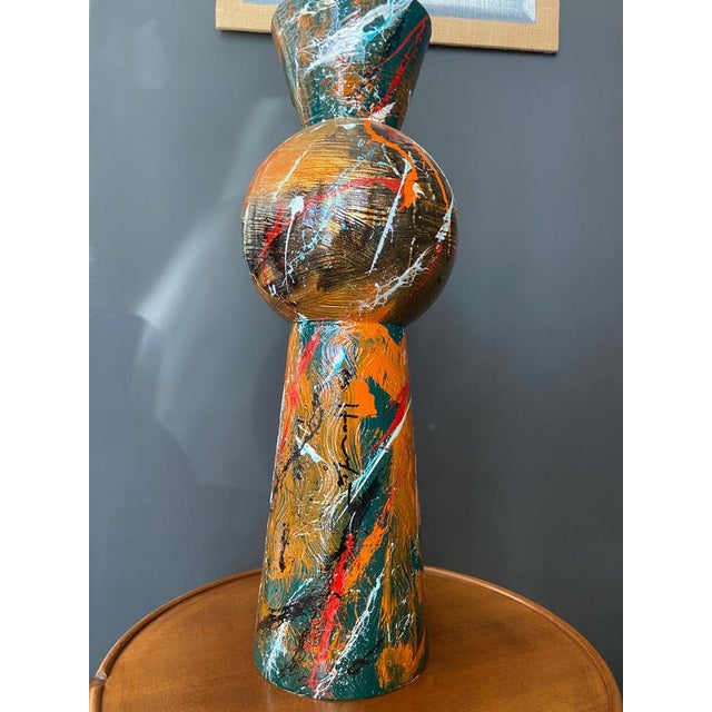 Metal Vase by Silvio Formichetti, 2010s For Sale - Image 4 of 11