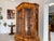 Wood Baroque Display Cabinet in Walnut, 1980s For Sale - Image 7 of 12
