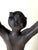 Monumental Studio Ceramic Sculpture of an African Warrior, 1970s For Sale - Image 9 of 17